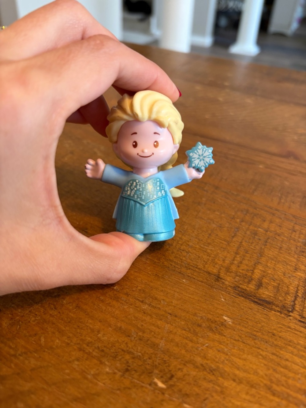 Fisher Price Little People Elsa as is